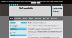 Desktop Screenshot of ada-travaux-publics.fr